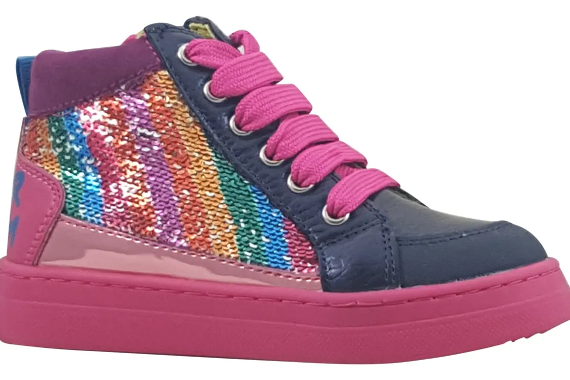 Agatha Zip | Podiatrist Approved<Betty Rainbow 231941A Girls Boots
