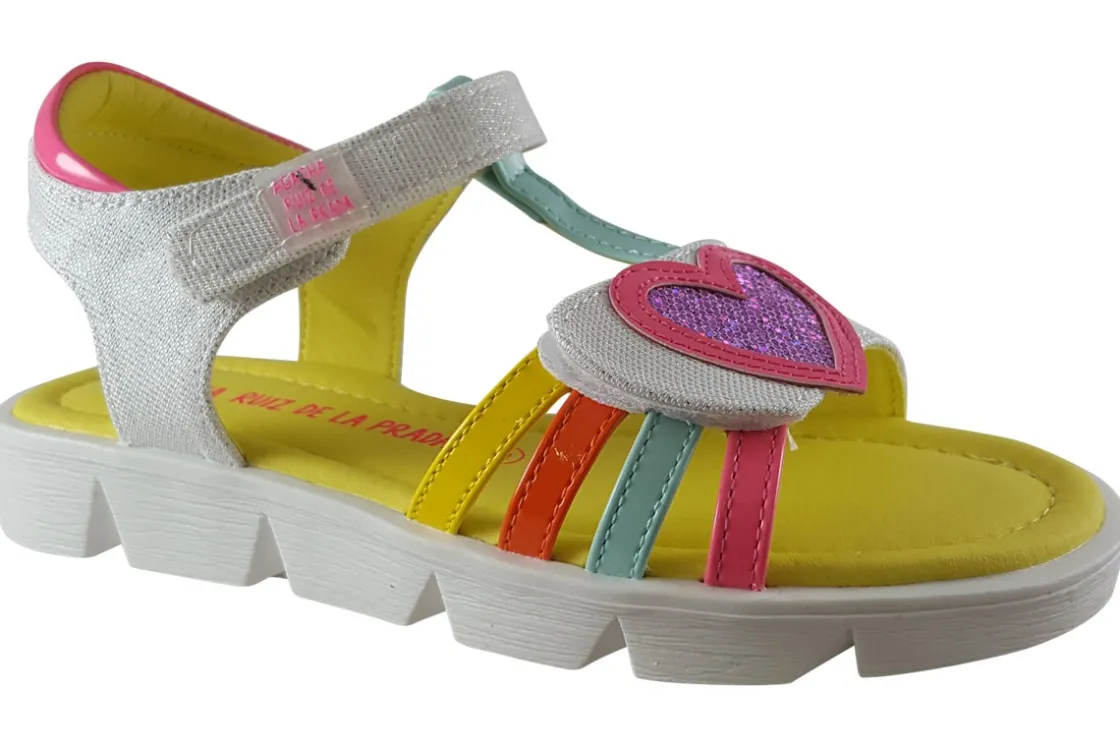 Agatha Velcro | Girls Sandals<Smile Heart SDL 232956B Girls Sandals