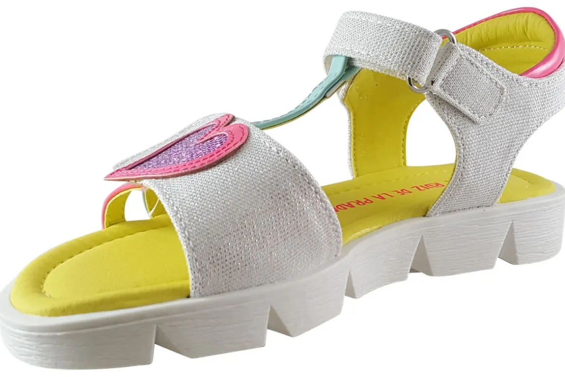 Agatha Velcro | Girls Sandals<Smile Heart SDL 232956B Girls Sandals