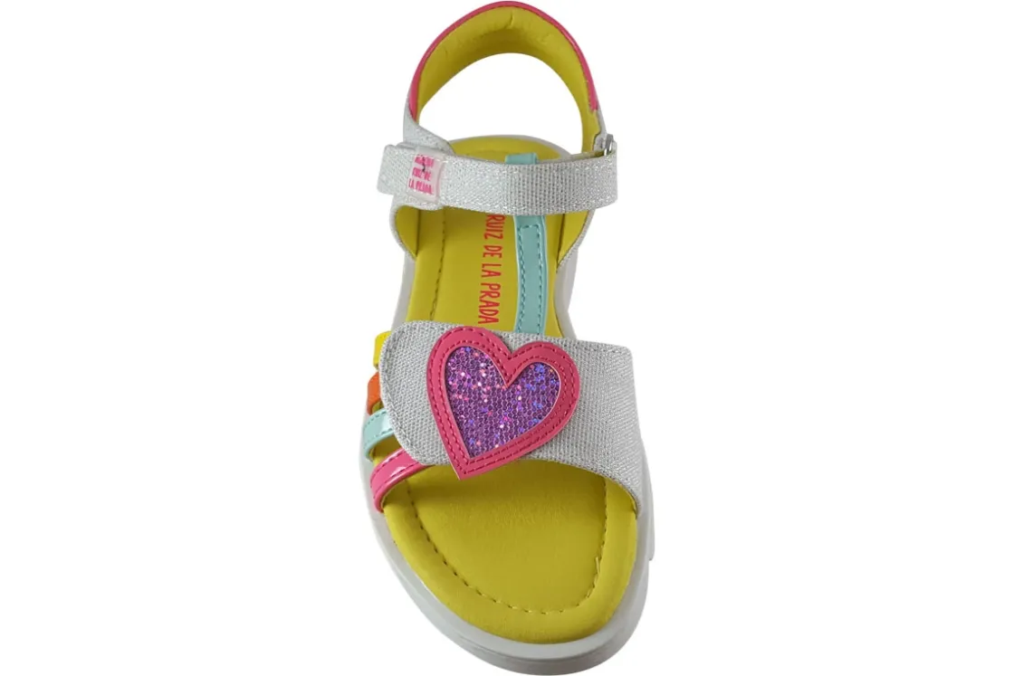 Agatha Velcro | Girls Sandals<Smile Heart SDL 232956B Girls Sandals