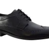 BOY Base London Mens Shoes | Senior Boys<Havisham Mens Leather Brogue Shoes