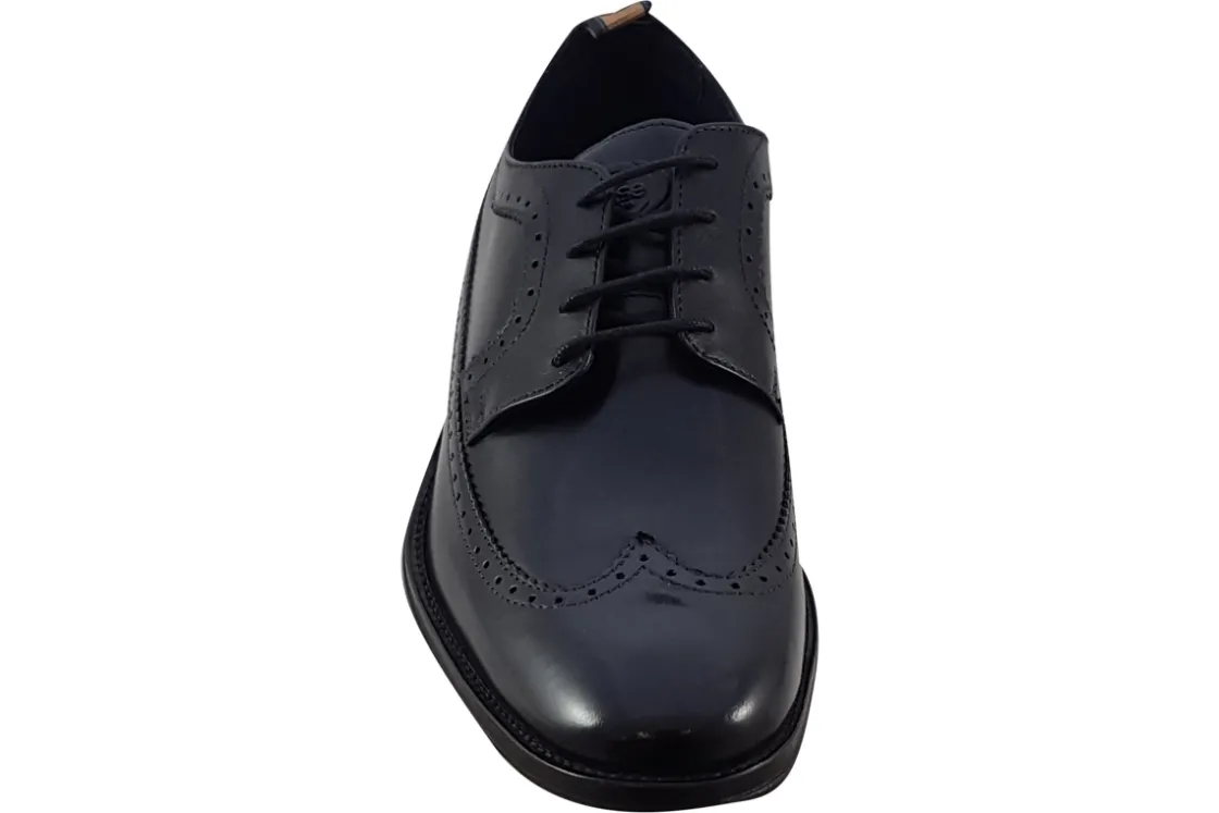 BOY Base London Mens Shoes | Senior Boys<Havisham Mens Leather Brogue Shoes