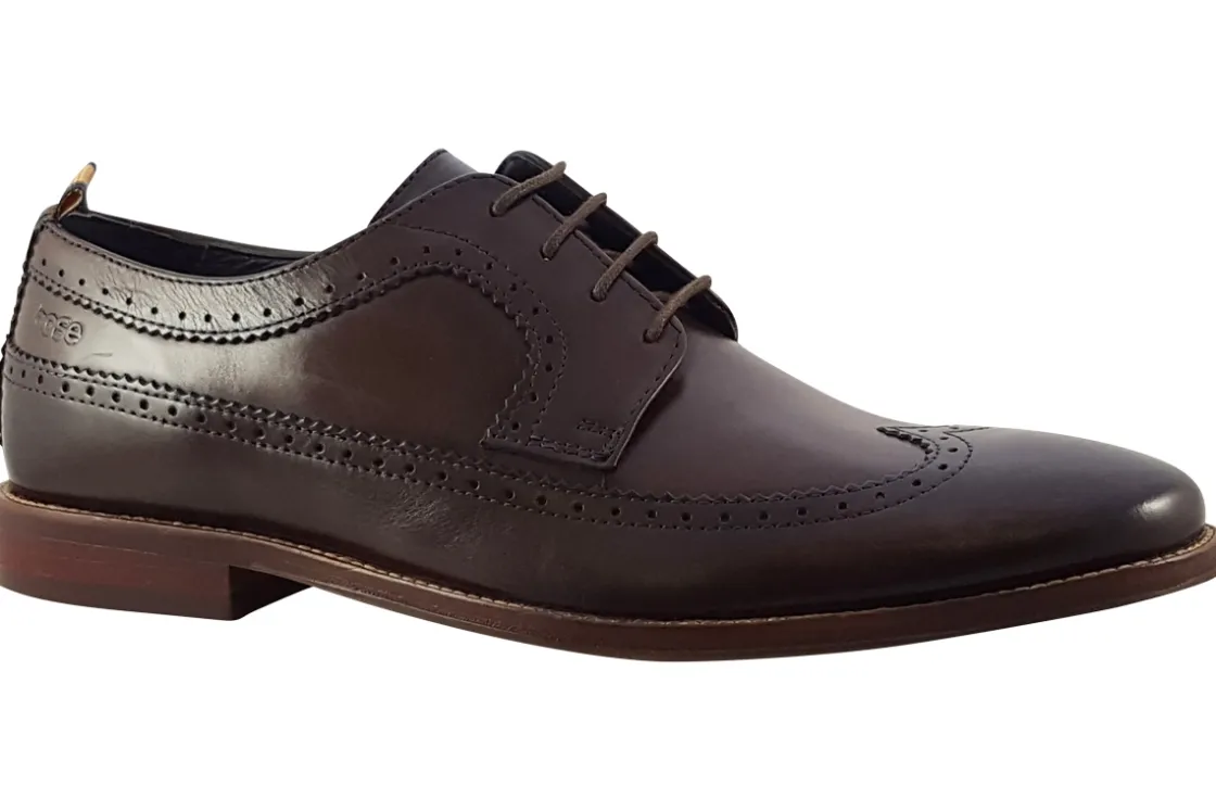 BOY Base London Mens Shoes | Senior Boys<Havisham Mens Leather Brogue Shoes