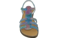 Bellamy Buckle | Girls Sandals<Elisea 479 Blue Girls Leather Sandals