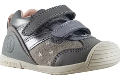 Biomecanics Velcro | Podiatrist Approved<Gracie 231113A allic Girls Leather First Shoes