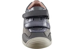 Biomecanics Velcro | Podiatrist Approved<Gracie 231113A allic Girls Leather First Shoes