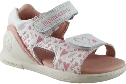 Biomecanics Velcro | Podiatrist Approved<Harper 242143B Girls Leather Sandals