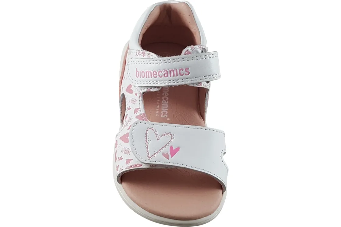 Biomecanics Velcro | Podiatrist Approved<Harper 242143B Girls Leather Sandals
