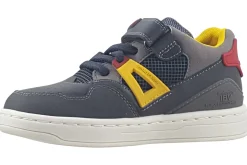 BOY Biomecanics Velcro | Podiatrist Approved<Ichabod 241234B Boys Fashion Trainers Leather Grey