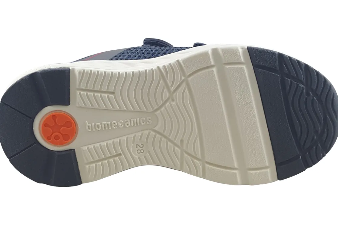 BOY Biomecanics Velcro | Podiatrist Approved<Immanuel 241261A Boys Navy Royal Sports Trainers