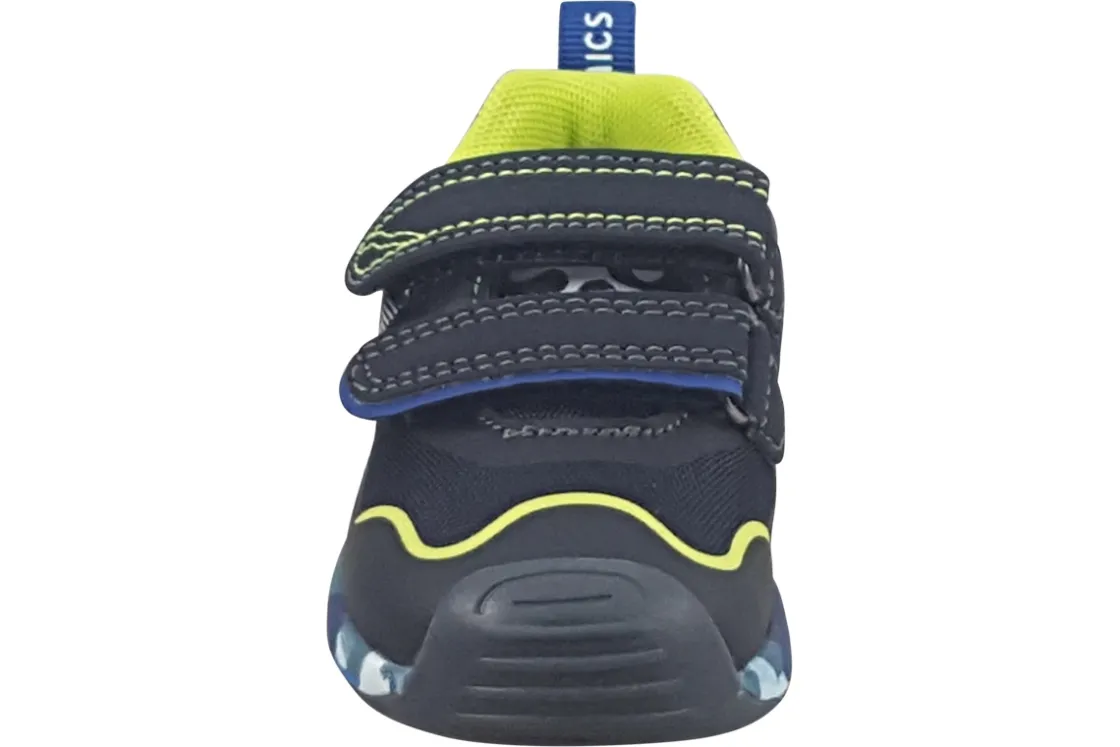 BOY Biomecanics Velcro | Podiatrist Approved<Irvine 241140A Boys Navy Fashion Trainers