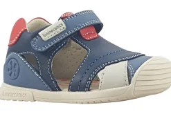 BOY Biomecanics Velcro | Boys First Shoes<Jackson 252126 Boys Leather First Shoes