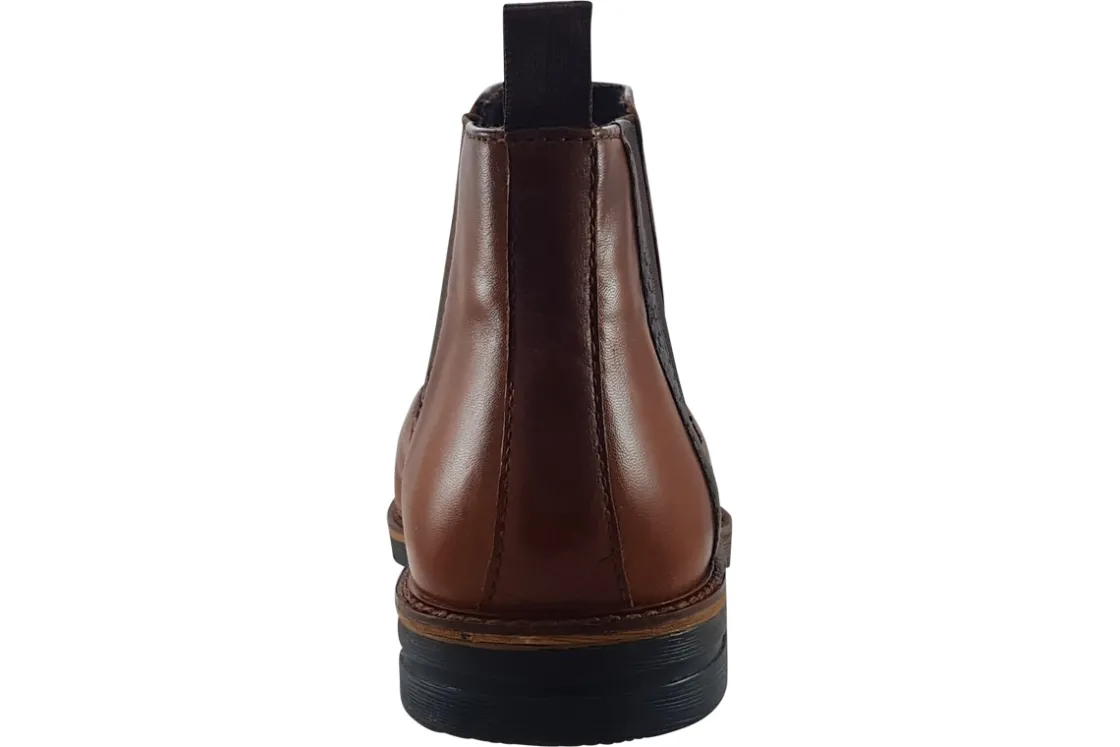Bugatti Plain Toe | Mens Boots<Bryce 311A9E32 Mens Leather Boots
