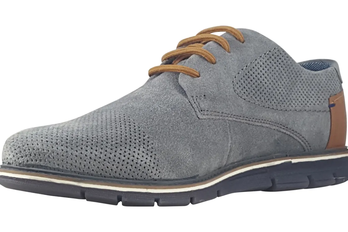 Bugatti Plain Toe | Mens Shoes<Simone 3319711K Mens Suede Shoes