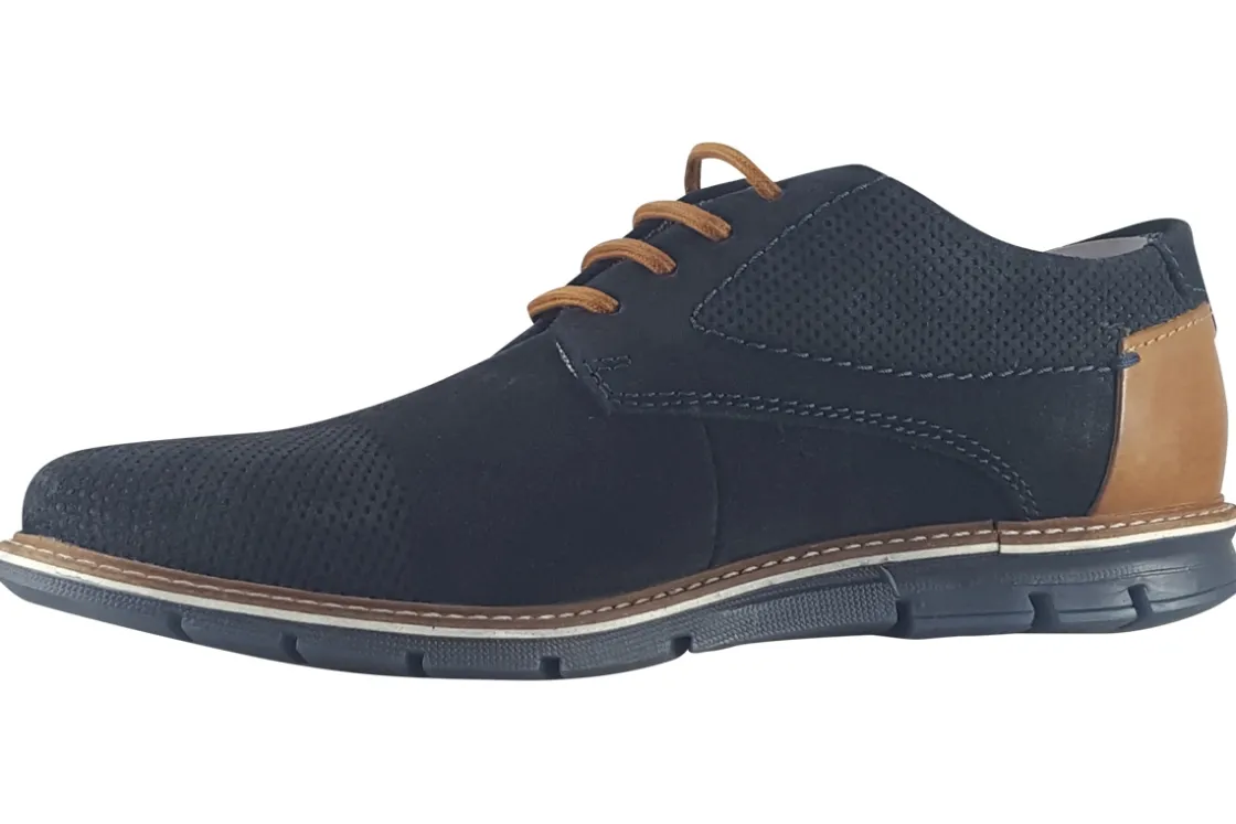 Bugatti Plain Toe | Mens Shoes<Simone 3319711K Mens Suede Shoes