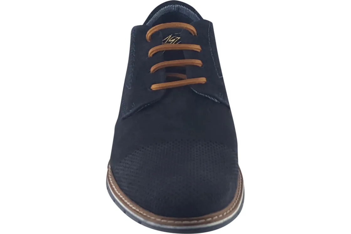Bugatti Plain Toe | Mens Shoes<Simone 3319711K Mens Suede Shoes
