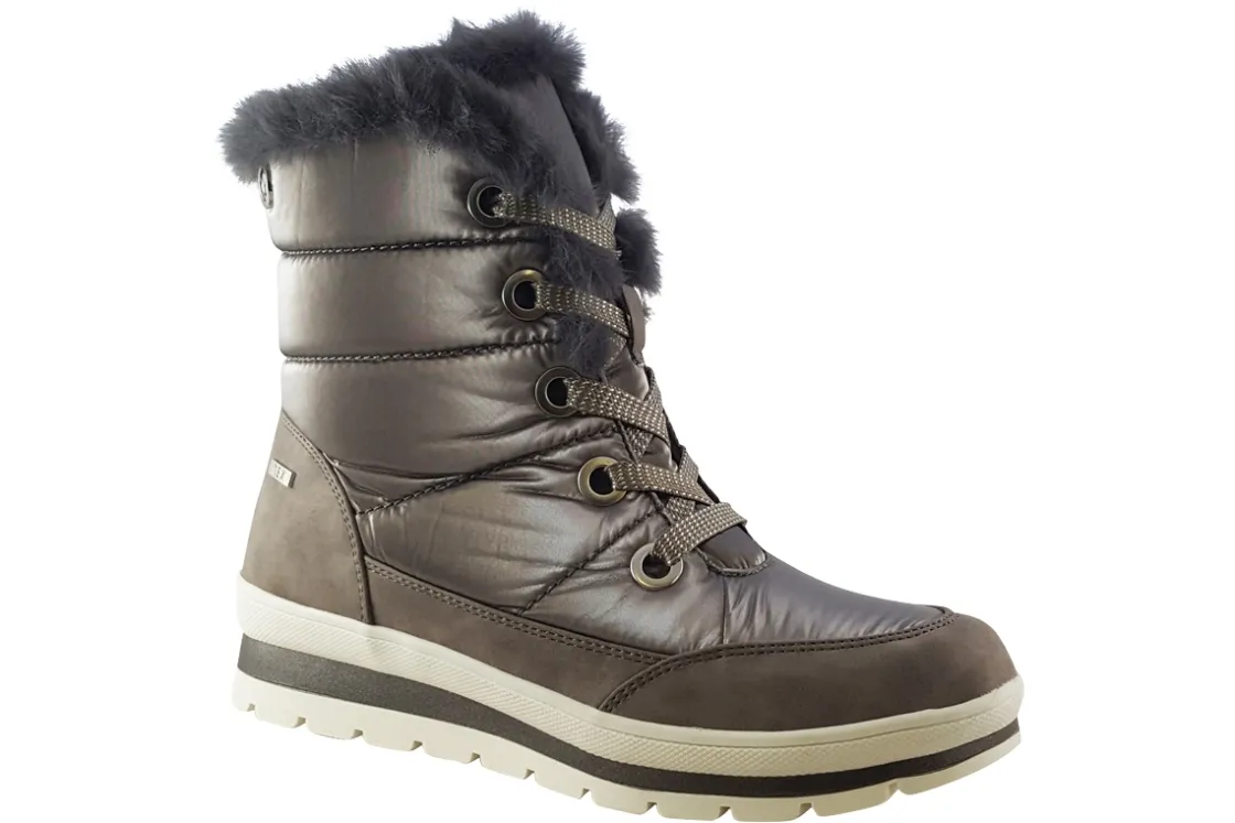 Women Caprice Womens Boots<Eskimo 26216-27 Womens Water Resistant Ankle Boots