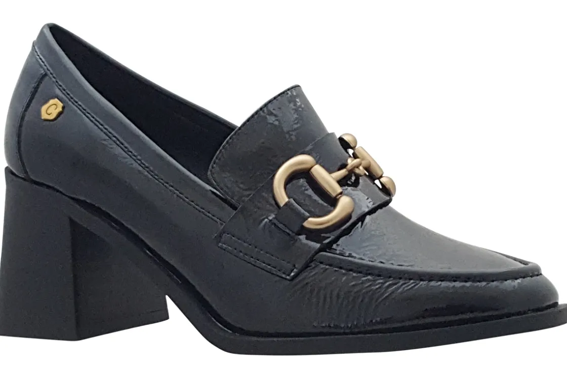 Women Carmela Womens Shoes | Womens Loafers<Suki 161157 Womens Leather Patent Shoes