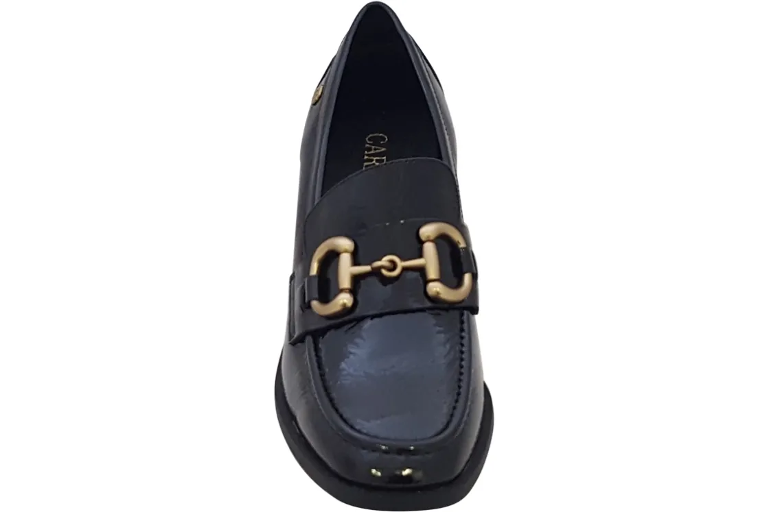 Women Carmela Womens Shoes | Womens Loafers<Suki 161157 Womens Leather Patent Shoes