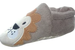 BOY Chipmunk Slip-On | Warm Lined<Lenny FCH140023 Boys Velour Slippers