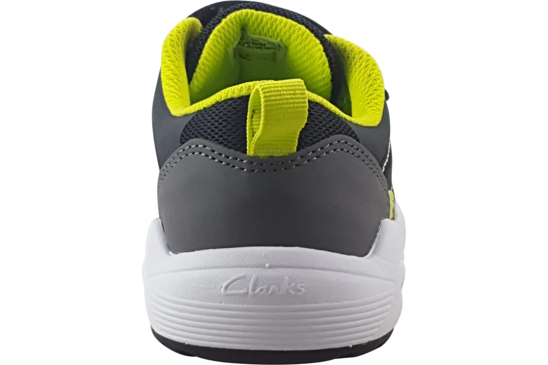 BOY Clarks Velcro | Washable<Aeon Dash O Boys Sports Trainers