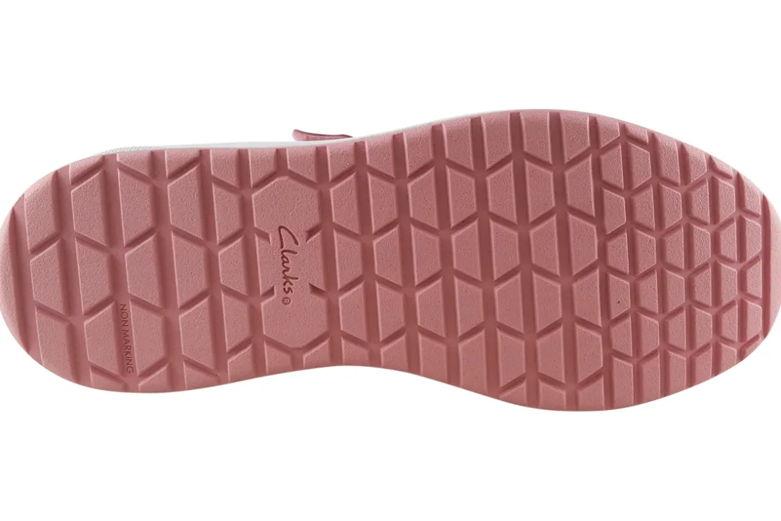 Clarks Velcro | Girls Trainers<Aeon Pace O. Girls Sports Trainers