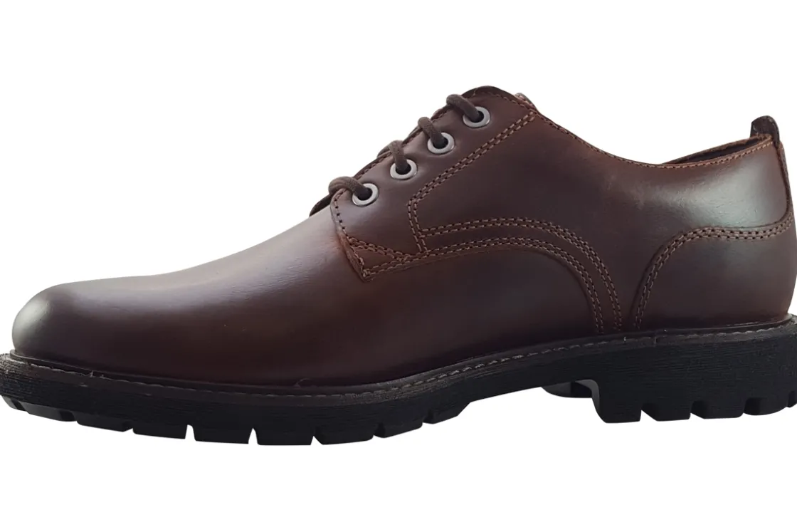 Clarks Plain Toe | Mens Shoes<Batcombe Tie Mens Leather Shoes
