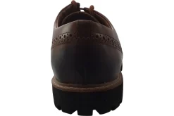 Clarks Brogues | Mens Shoes<Batcombe Wing Dark Tan Mens Leather Shoes