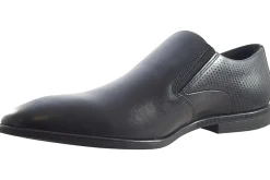 BOY Clarks Senior Boys | Plain Toe<Boswyn Slip Black Mens Leather Shoes
