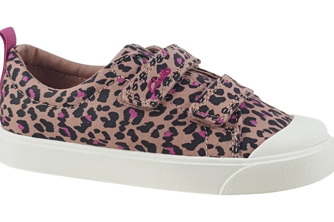 Clarks Velcro | Washable<City Bright K. Girls Shoes