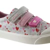 Clarks Velcro | Girls Shoes<City Vibe K. (F Fit) Girls Shoes