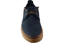 Clarks Plain Toe | Mens Shoes<Clarkwood Low Navy Mens Nubuck Shoes