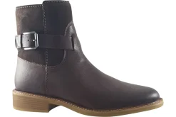 Women Clarks Womens Boots<Cologne Strap Womens Leather Ankle Boots