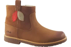 Clarks Zip | Girls Boots<Comet Style K Girls Leather Boots