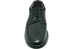 BOY Clarks Mens Shoes | Senior Boys<Cotrell Edge Black Mens Leather Shoes