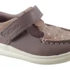Clarks Velcro | Girls First Shoes<Crest Moc T. Girls Leather First Shoes