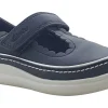 Clarks Velcro | Girls First Shoes<Crest Sky T Girls Leather First Shoes