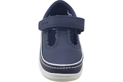 Clarks Velcro | Girls First Shoes<Crest Sky T Girls Leather First Shoes
