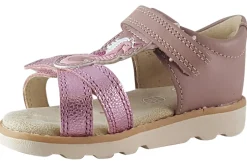 Clarks Velcro | Girls Sandals<Crown Brill T. (F Fit) Girls Sandals
