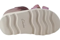 Clarks Velcro | Girls Sandals<Crown Brill T. (F Fit) Girls Sandals