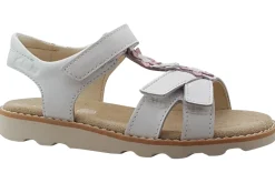 Clarks Velcro | Girls Sandals<Crown Flower K (F Fit) Girls Sandals