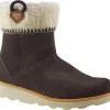 Clarks Zip | Warm Lined<Crown Loop K Girls Suede Leather Boots