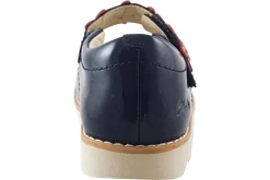 Clarks Velcro | Girls Shoes<Crown Petal K Girls Leather Patent Shoes