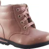 Clarks Zip | Girls Boots<Dabi Lace T. Dusty Pink Girls Leather Patent Boots