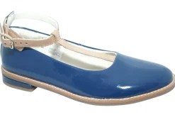 Clarks Buckle | Breathable Membrane<Darcy Blush Blue Girls Leather Patent Shoes