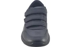BOY Clarks Junior Boys | Senior Boys<Daze Step 2 Y Black Boys Leather School Shoes