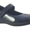 Clarks Velcro | Junior Girls<Etch Beam T Black Girls Leather Patent School Shoes