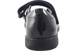 Clarks Junior Girls | Girls Shoes<Etch Mist O. Black Girls Leather Patent School Shoes