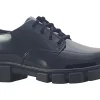 Clarks Junior Girls | Laced<Evyn Lace K. Black (F Fit) Girls Leather Patent School Shoes