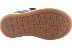 BOY Clarks Velcro | Boys First Shoes<Fawn Family T Boys Leather First Shoes